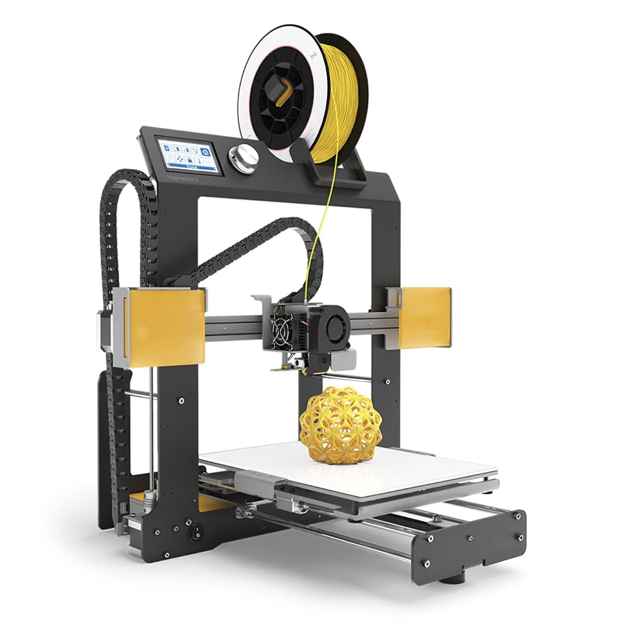 Hephestos 3D printer kit assembly and structure